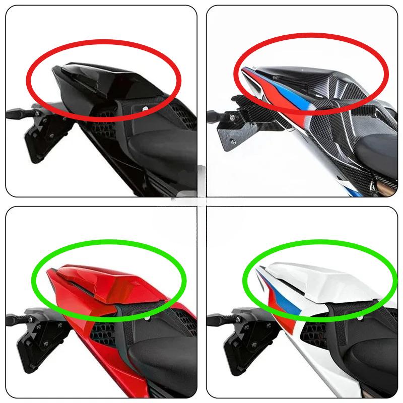 Motorcycle Rear Seat Hump Cover Tail Section Fairing Cowl Back for BMW S1000RR S1000 RR    rear cover hump