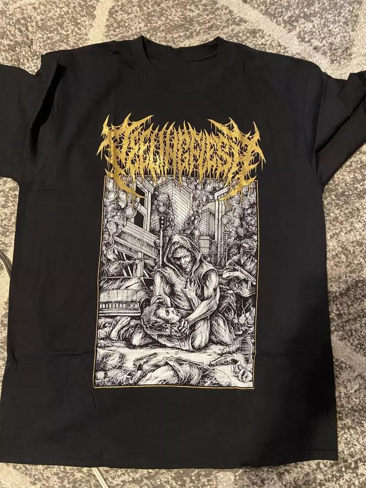 PeelingFlesh Gift For Friends Black T-Shirt Cotton All Size AD166 Unisex T-Shirt XXXXL
