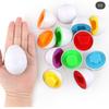 Matching Egg Twisted Recognition Color Shape Children Early Education Assembled Toy Box Smart Matching Egg Montessori Baby Toys