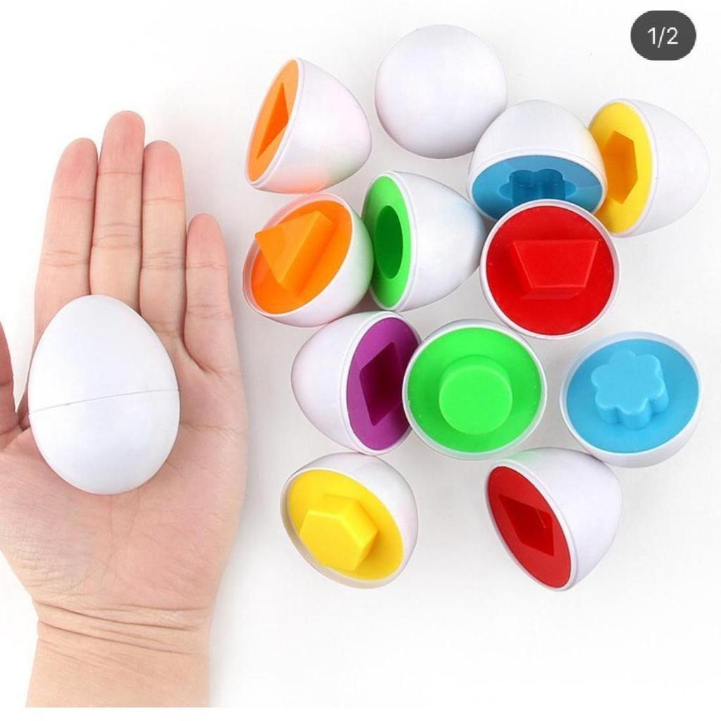 Matching Egg Twisted Recognition Color Shape Children Early Education Assembled Toy Box Smart Matching Egg Montessori Baby Toys