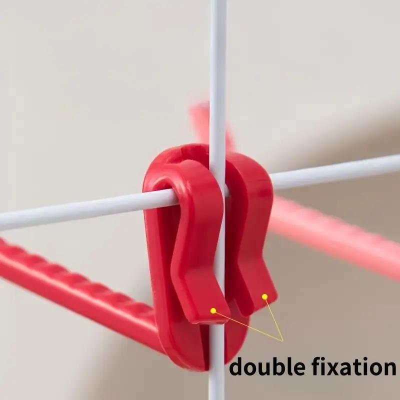 1 STÜCK Gitter Kunststoff Nagelfreier Haken Drahtgitter Regal Wand Ausstellhaken Kindergarten Aufbewahrungshaken Stanzfrei