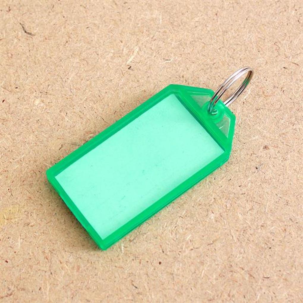 4p Name Tag Keychain