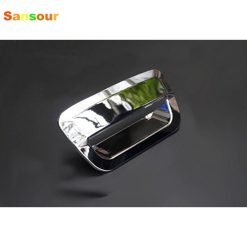 Sansour Für Jeep Grand Cherokee 2014-2018 Hinten Stamm Heckklappe Tür Griff Bar Abdeckung Rahmen Aufkleber Trim Auto