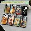 Oil Painting of a Dog Phone Case For iPhone17,16,15,14,13,12,11 Plus,Pro Magnetic with Magsafe Wireless Charging