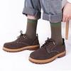 Socks Mens Business Spring Summer Autumn Breathable Moisture-Wicking 24-28cm Crew Cotton Gentlemens 5-Pair Set Thermal Casual Sports