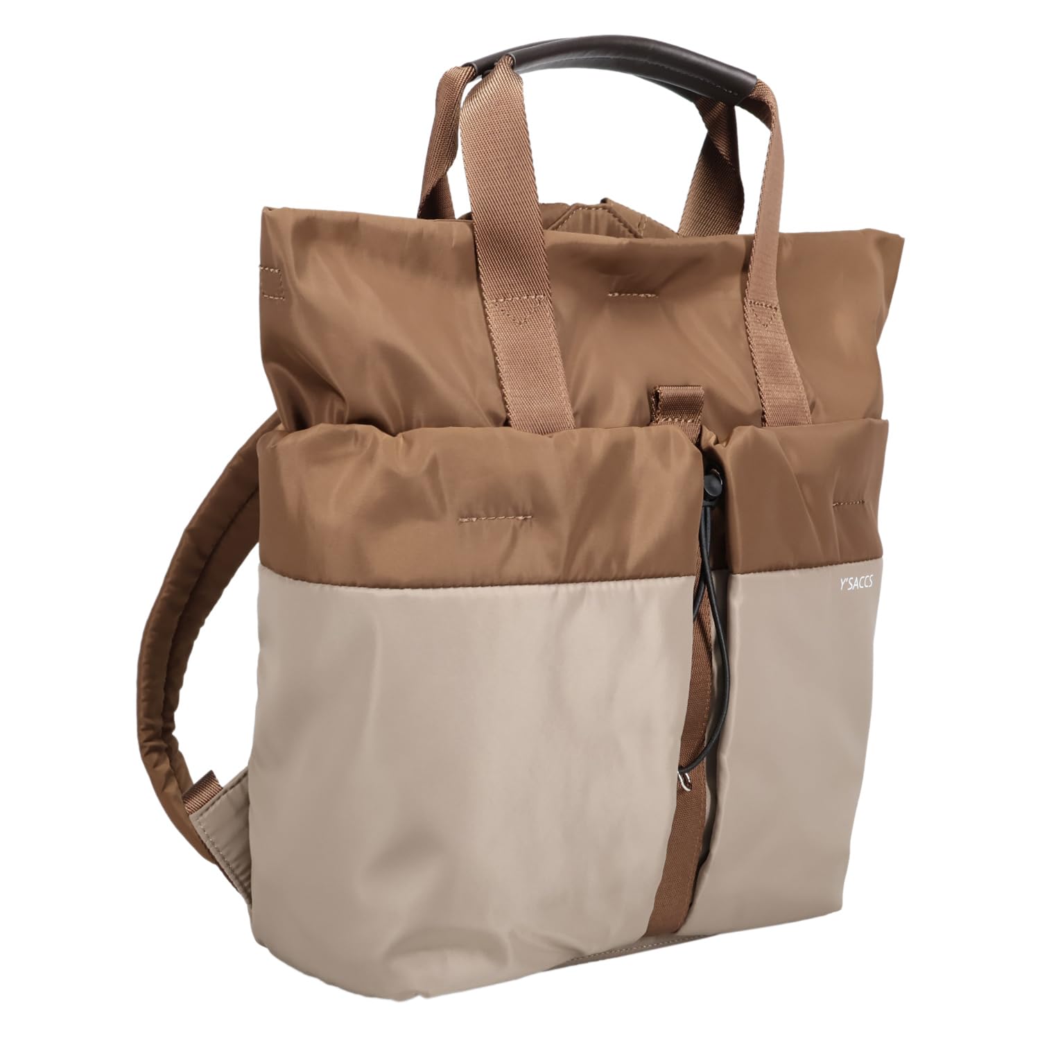 

Isaac Drawstring Combination Color Backpack 2005204 Chocolate (20)