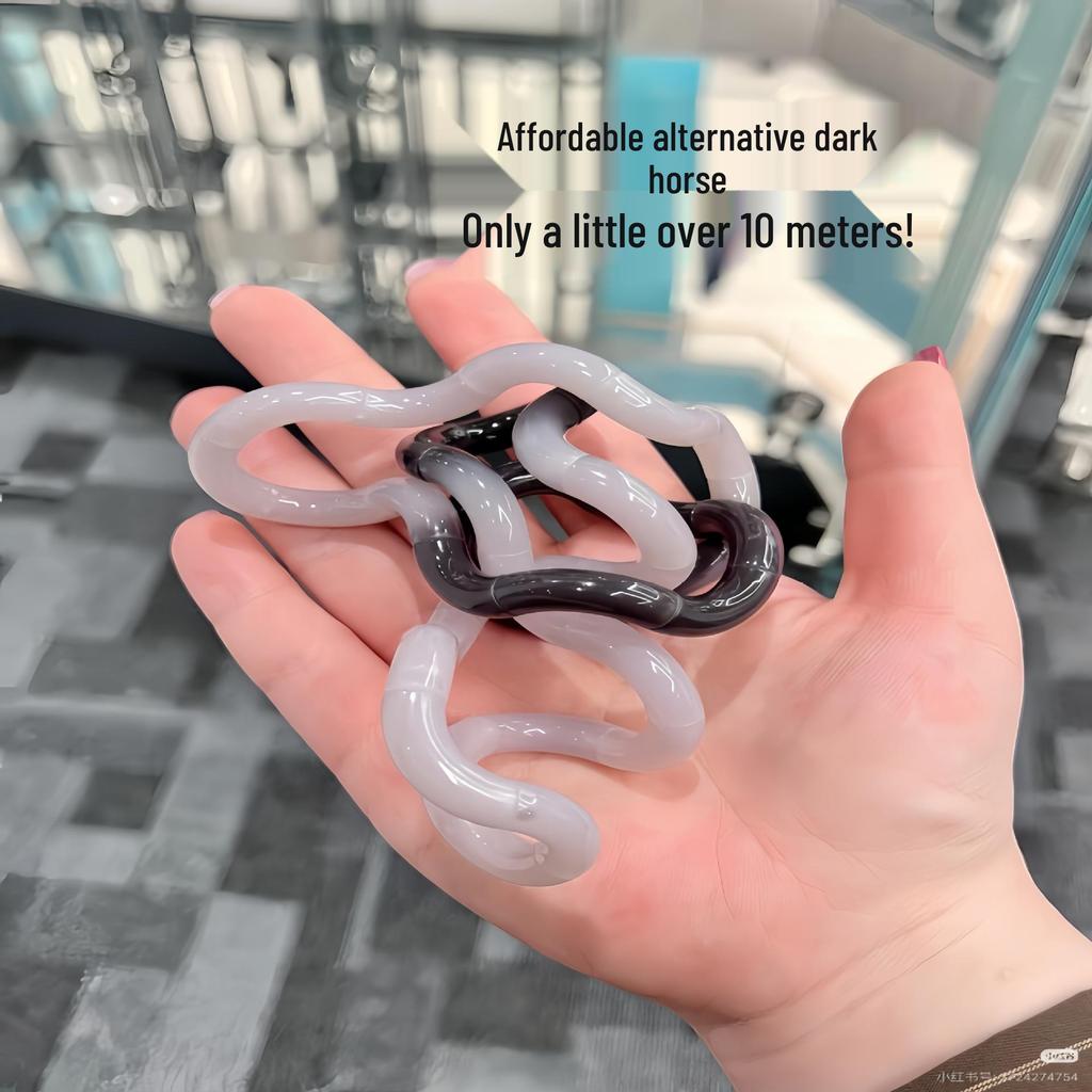 Twist & Lock Temperature-Sensitive Color-Changing Crystal Stress Relief Rope Toy
