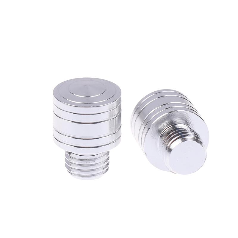 2Pcs Motorcycle Anti-Rust Cnc Aluminum M10 Rear View Mirror Hole Plugs Screws Rearview Mirror Holder Moto Accessories
