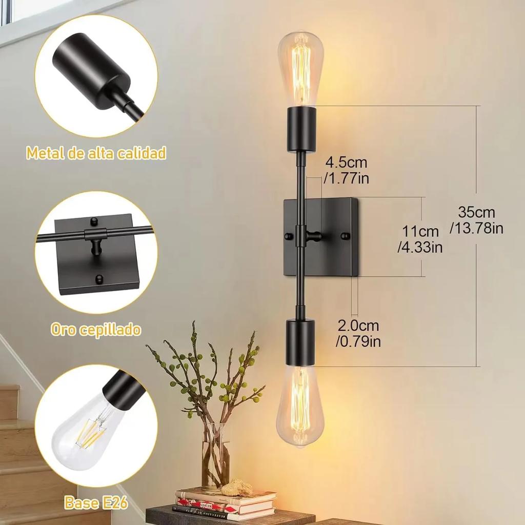 Nordic Light Luxury Wall Lamp Modern Living Room Sofa Background Wall Corridor Corridor Light Simple Bedroom Bed Long Wall Lamp