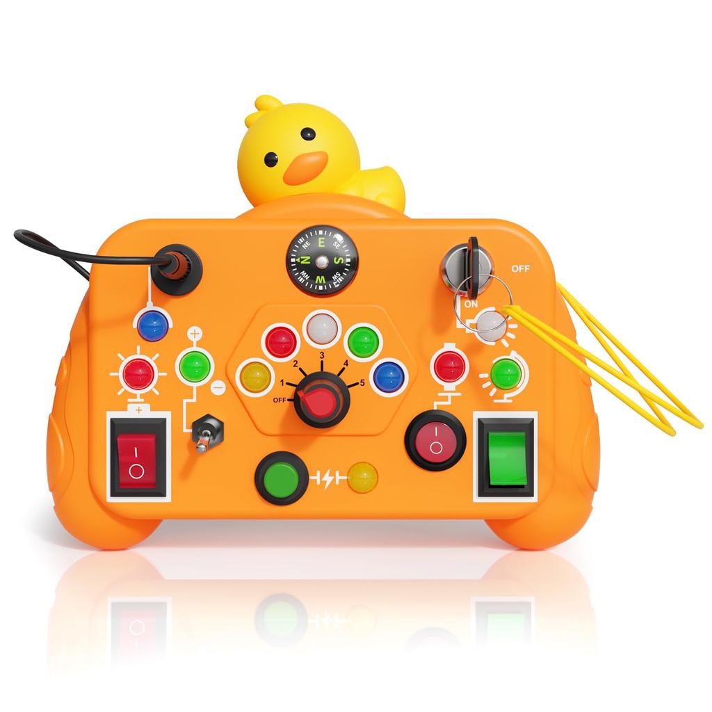 Children'S Puzzle Busy Machine Montessori Early Education Cognitive Game Hand Eye Coordination Fun Exploration Toy