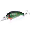 4PCS 7.5CM-8.3G-8#Hard Lure for Rock Fishing, Small Fat Lure, Artificial Bait for Bass, Floating Bait for Snakehead and Bass