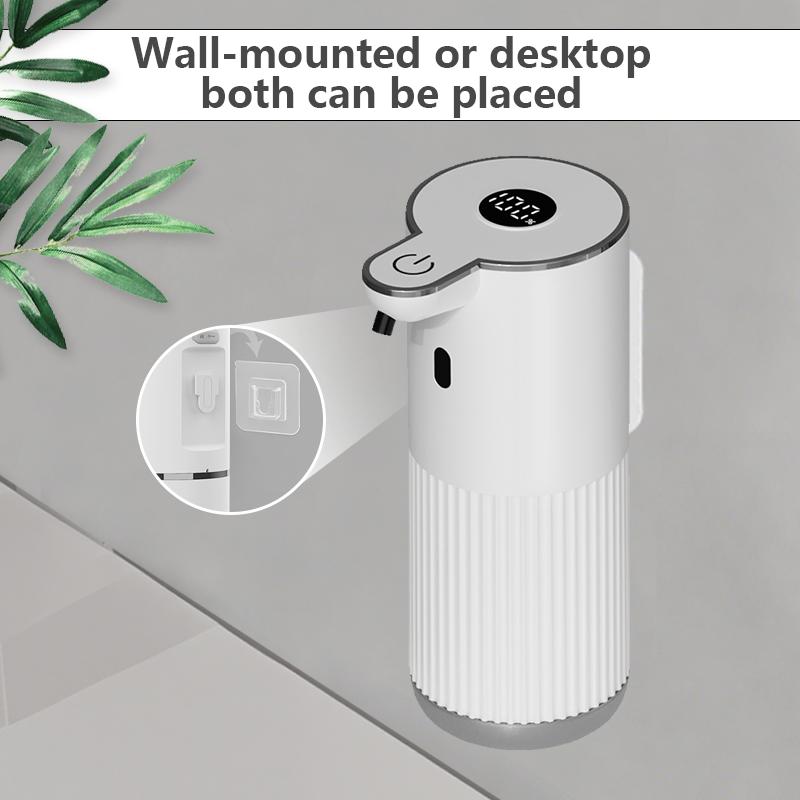 360ML Touchless Countertop Or  Wall-Mounted 6-Gears Adjustable Foam/Gels Infrared Induction Automatic Smart Sense Soap Dispenser