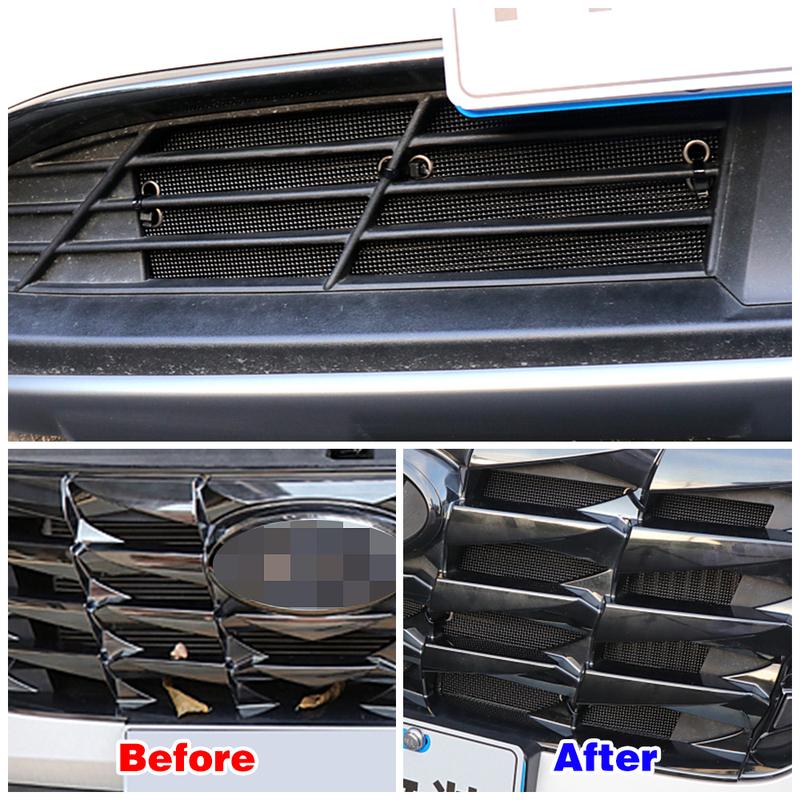For Hyundai Tucson 2021 2022 2023 2024 Front Grills Insect Nets Radiator Condenser Protective Cover Anti Stainless Steel 3d Mesh