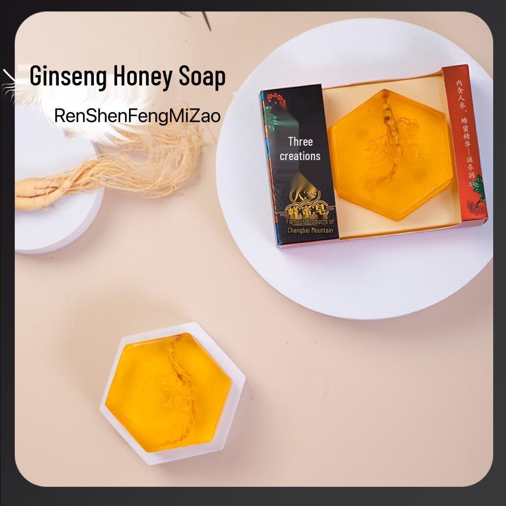 Ginseng Honey Handmade Facial Soap with Honey Extract