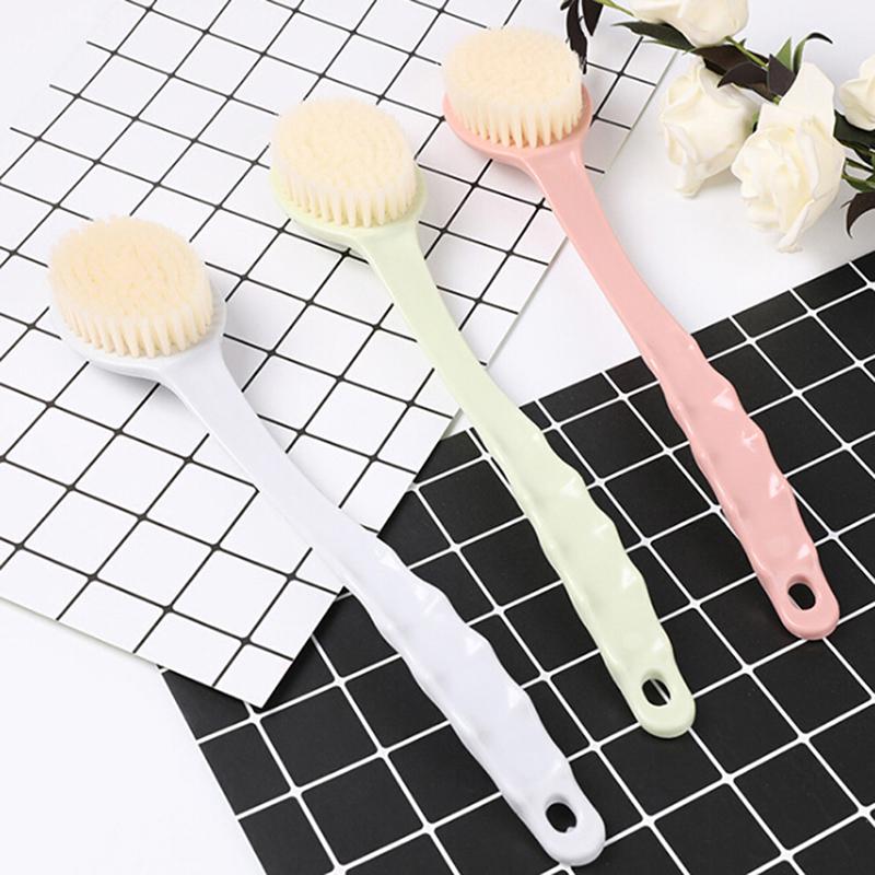 1PC Portable Bathing Cellulite Exfoliating Long Handle Universal Skin Body Brush Back Scrubber Shower