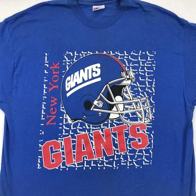 Vintage 90er NEW YORK GIANTS T-Shirt XL/XXL NFL Football Single Stitch