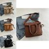 Stylish Vintage Tote Bag For Women With Spacious Design And Trendy Street Style