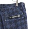 Pearly Gates Houndstooth Pattern Golf Pants 1 Navy System Women Used