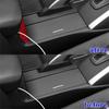 Red Carbon Fiber Interior Below Center Armrest Cover Trim For Acura TSX 2009-14