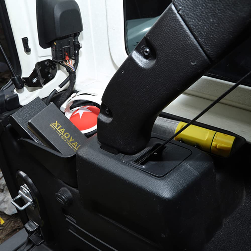 YOCTM Trunk Side Storage Box for Jeep Wrangler Interior Storage Tailgate Storage Box Custom Parts JL/JLU, Sahara/Rubicon (4-Door) 2018-2023, Box,