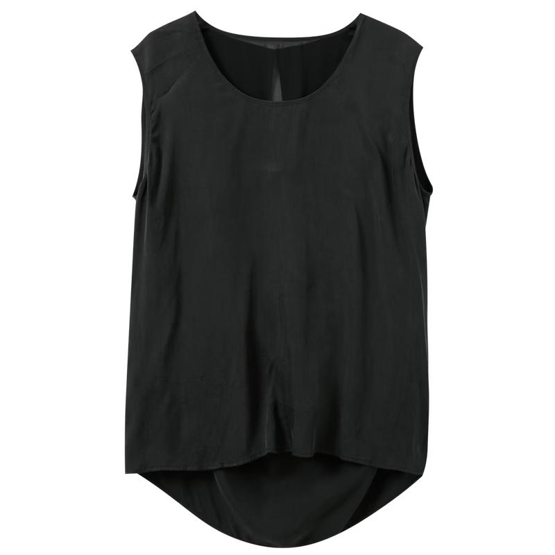 Sancai 2026 Summer Sleeveless Cupro Blend Top S