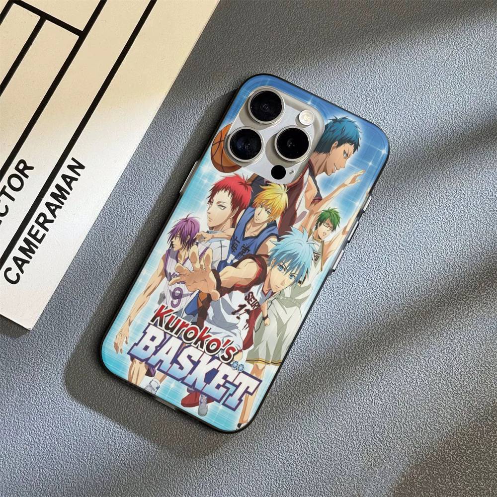 Kuroko Basketball Phone Case For IPhone 17 16 15 11 12 13 14 Pro Max Soft Corrugated Silicone Cover Case