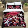 Anime Bettbezug Kissenbezug Bettwäsche Set H-Helluva Boss Erwachsener Junge Mädchen Schlafzimmer Dekoration Kinder Einzel Doppel Große Größe