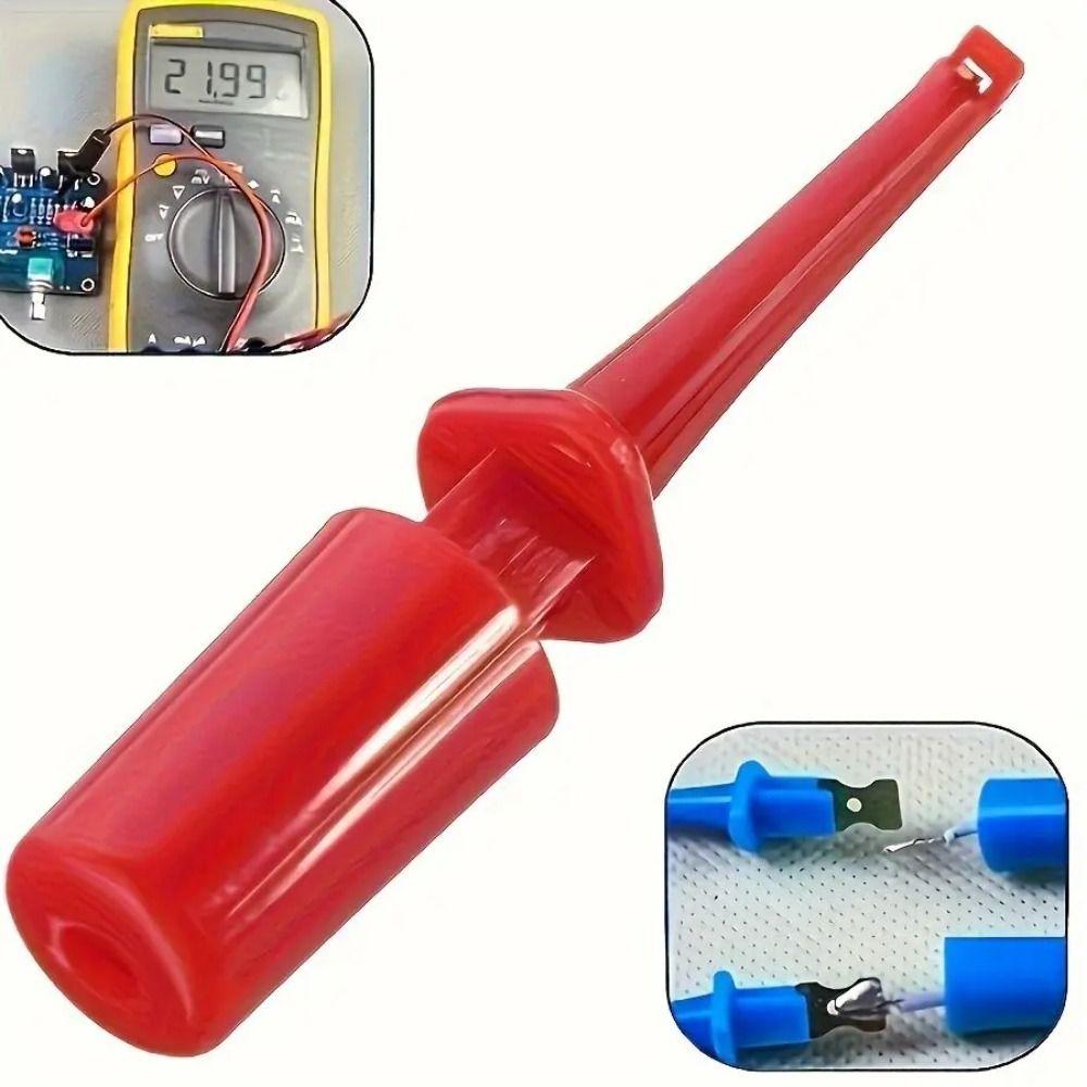 10Pcs Single Test Test Probe Small Crocodile Clip High Quality Test Hook Clip  Electronic Testing