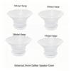Breast Pump Replacement Parts: M5 Duckbill Valve, Silicone Diaphragm, 24mm Double Layer Flange
