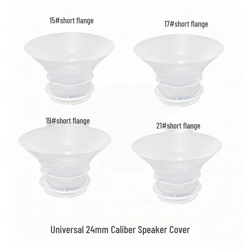 Breast Pump Replacement Parts: M5 Duckbill Valve, Silicone Diaphragm, 24mm Double Layer Flange