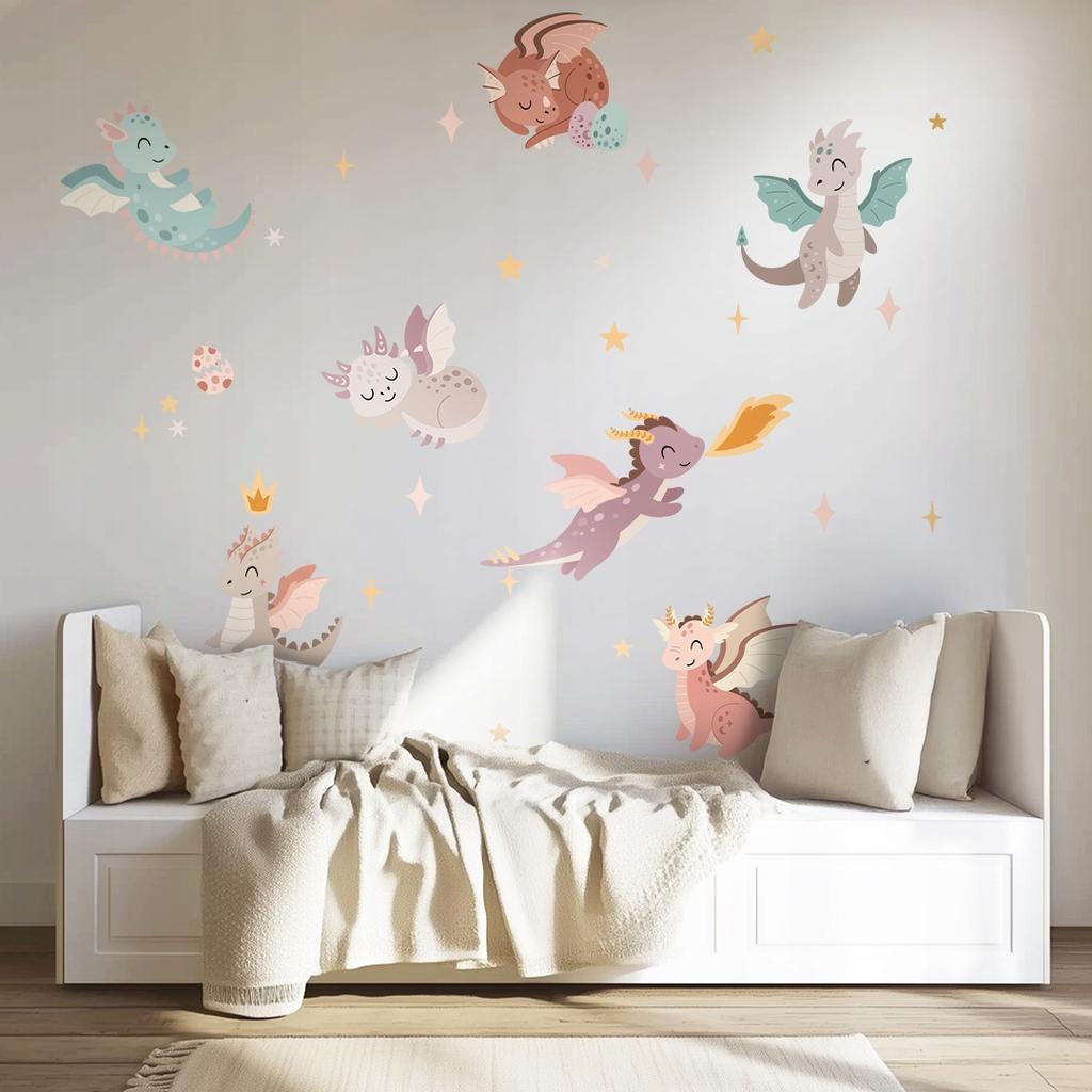 Dragons Wall Sticker For Boys And Girls Children'S Room