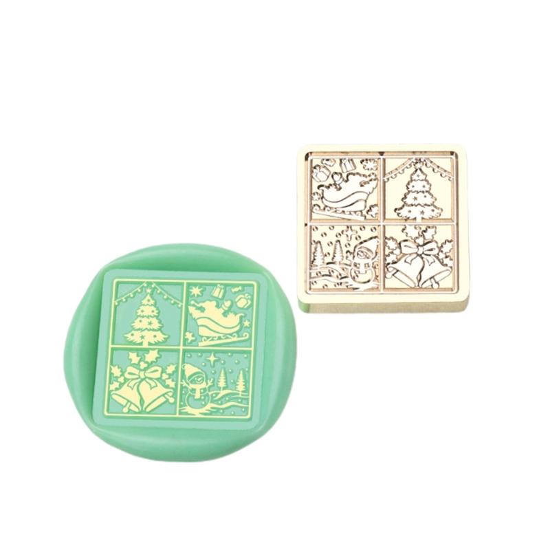 Butterfly Wax Seal Stamp Brass Head Winter Themed Sealing Waxed Stamp for Invitation Card Scrapbooking Decorations