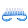 6.5cm Long Plastic Manicure Pedicure Brush Nail Cleaning Tools Soft Remove Dust Makeup Brushes Nail Care Accessories