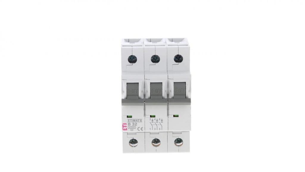 Circuit Breaker 3P B 32A 6kA AC ETIMAT 6 002115519