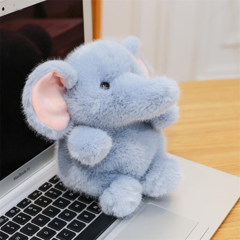 Beiyang Little Elephant Table with Plush Toy Doll Doll Doll Cute Bear Children Comfort Puppy