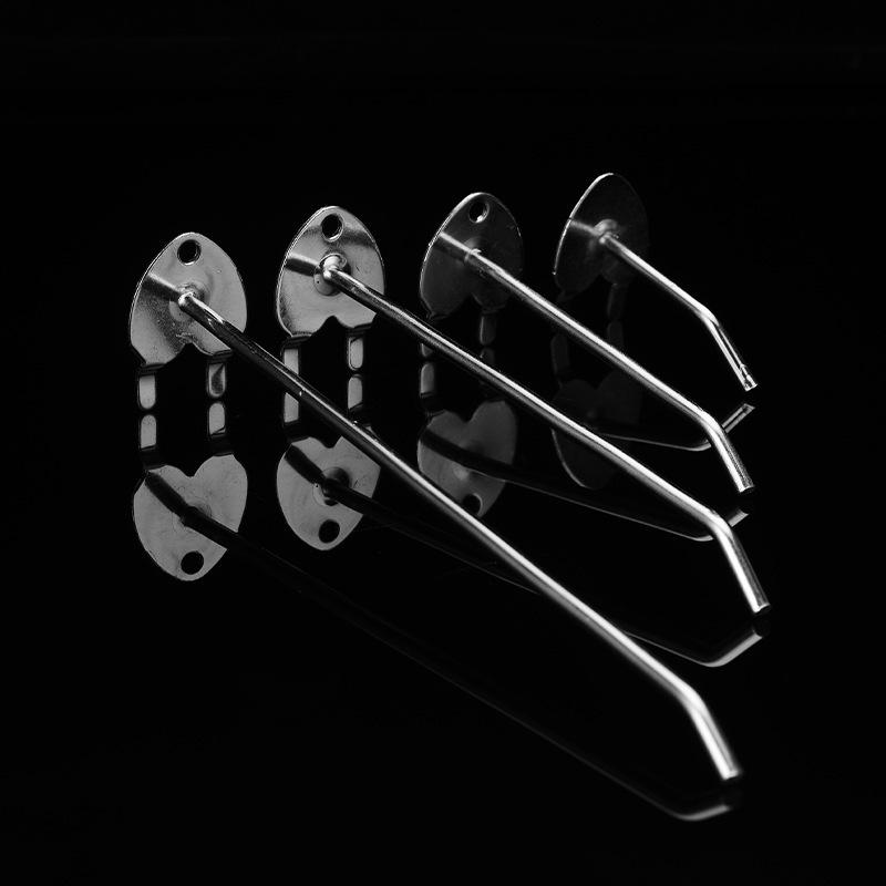 10Pcs Heart Shaped Single Peg Pegboard Hooks Wall Hooks Hole Board Hanger Garage Pegboard Hook Wall Mount Storage Rack