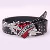 Women's Y2K Spicy Girl Leather Belt: European & American Street Style Fashion Accessory for Jeans.