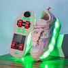 Cartoon Children'S Runaway Shoes Invisible Four-Wheel Retractable With Brakes Girls Automatic Skating Wheel Princess Pulley Shoes