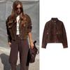 VAYLA Women's Autumn Jackets New Fashion Big Pocket Elegant Women's Loose Warm Jackets Autumn Street Chic Coats