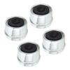 4 stuks 1.98in Trailer Lager Stofkap Trailer As Oliekap met Rubber Pluggen voor 2000 tot 3500 Lbs Trailer Wielnaven