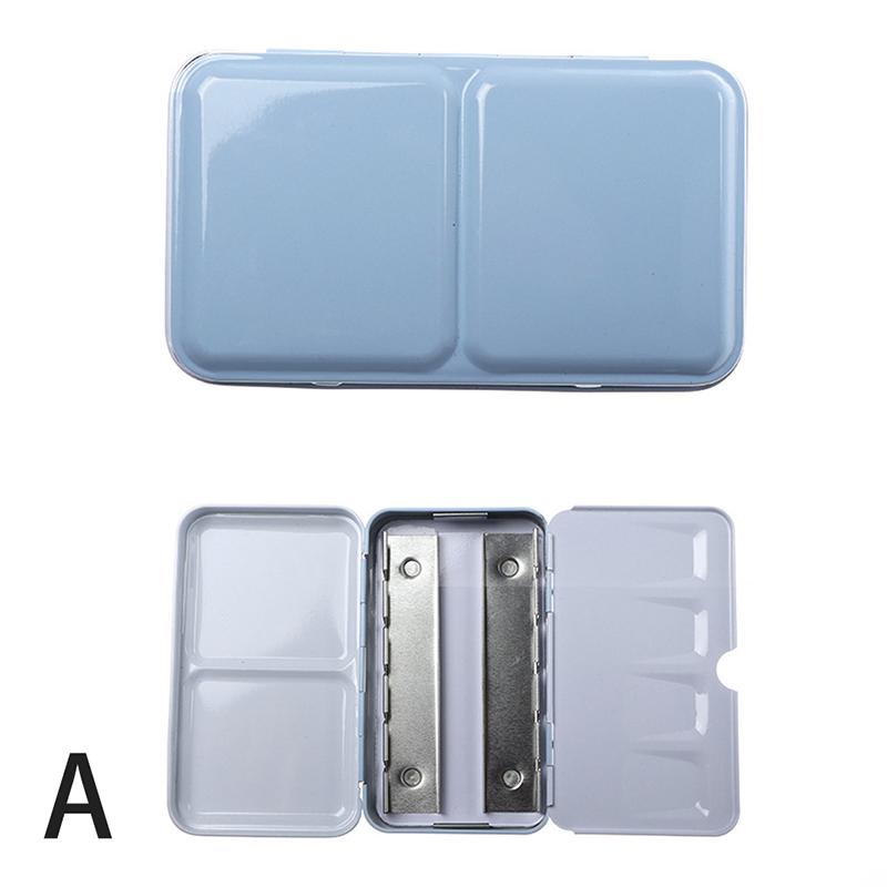 

Colorful Watercolor Paints Tins Box Palette Painting Storage Paint Iron Box as the picture