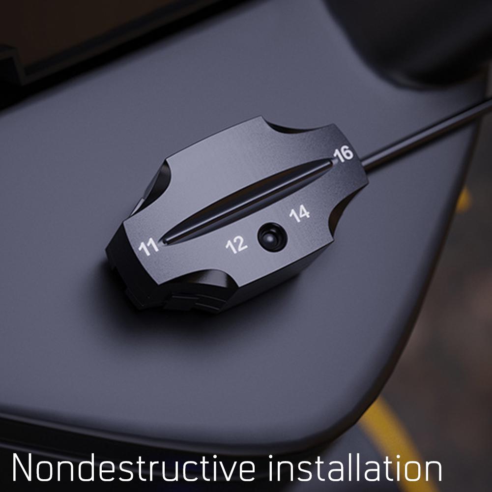 12V LED Tricolor Indicator Light Digital Panel Voltmeter Electric Voltage Meter Volt Tester For Auto Battery Car Motorcycle Ship