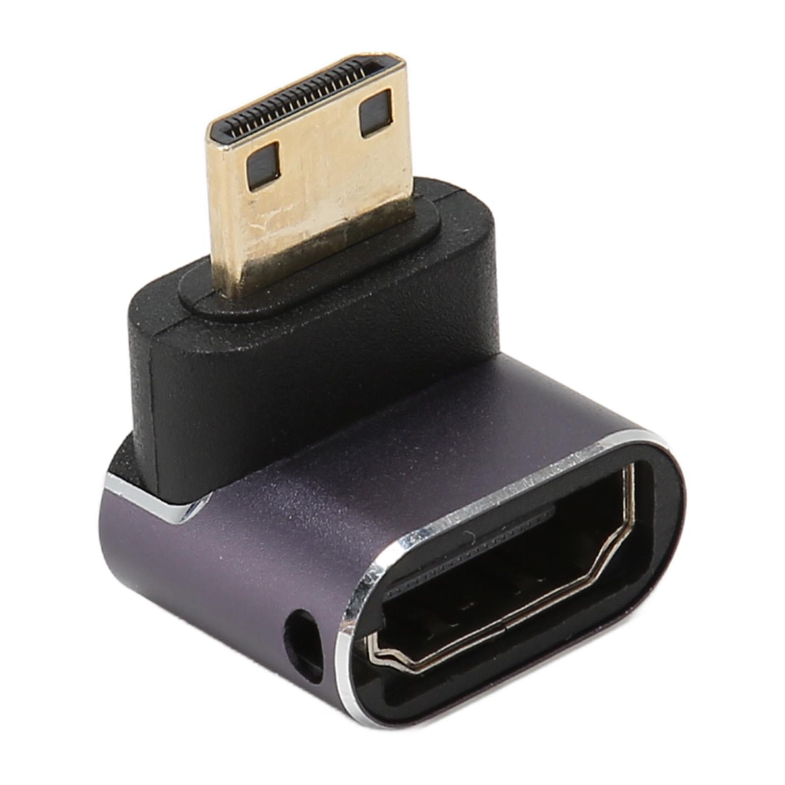 

Мини адаптер интерфейса мультимедиа высокой четкости папа-мама 8K 48 Гбит/с Корпус из алюминиевого сплава Адаптер со светодиодом