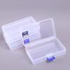 5PCS Rectangular Translucent Box Strong Storage Box Packing Plastic Boxes Waterproof Multifunctional Dustproof Storage Case