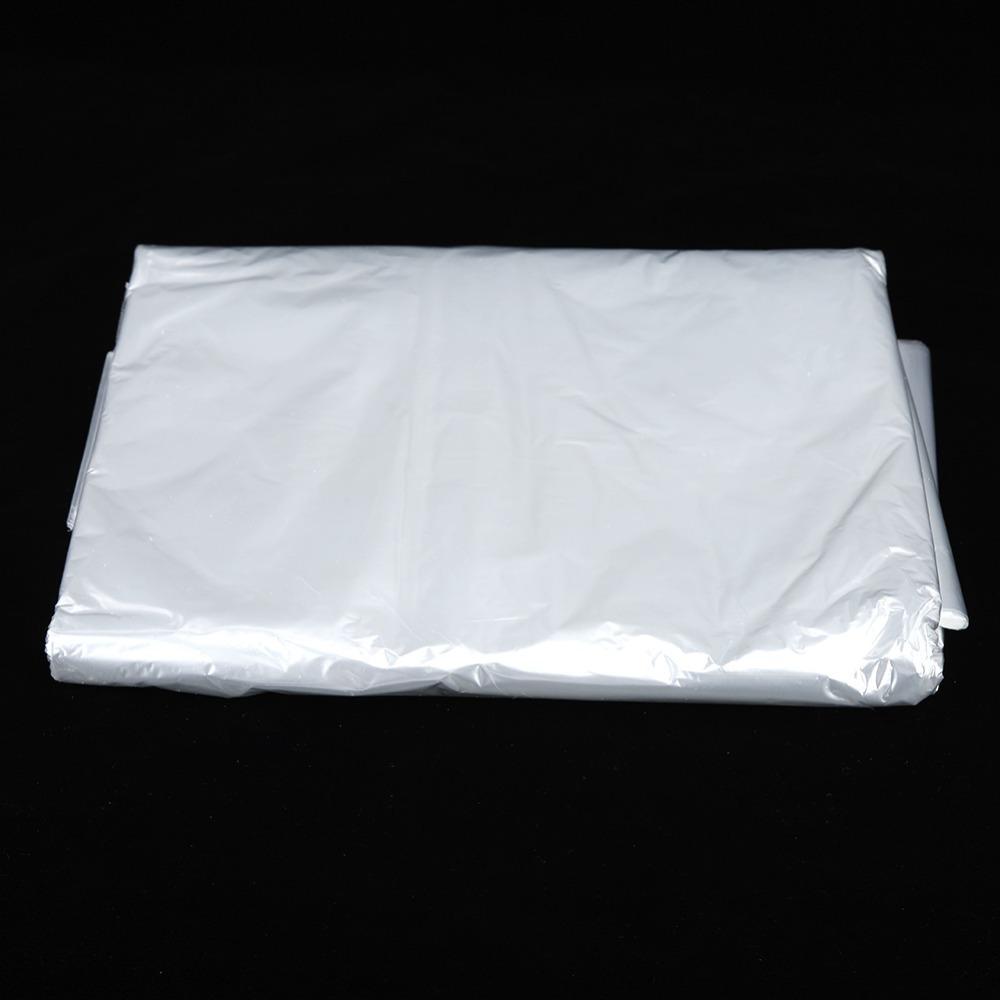 50pcs 60x100cm Disposable Clothes Dust Bags 60x90cm Plastic Clothes Dust Bags  Travel Use