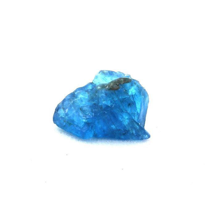 Pierres et Minéraux. Apatite bleu neon. 1.85 ct. Betroka, Anosy, Madagascar.