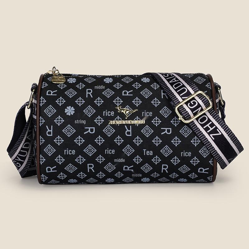 Versatile Retro Plaid Small Square Bag with Wide Shoulder Strap 2025