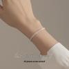Phoenix Tail Sparkling s925 Sterling Silver Women's Bracelet - Light Luxury, High-End, Super Shiny Design