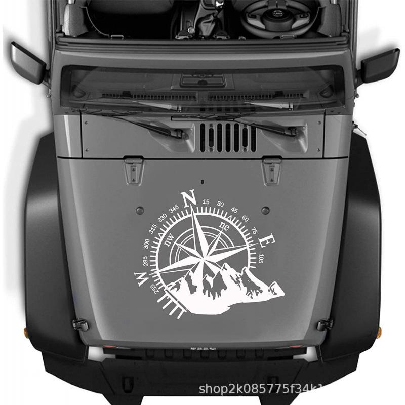 Mountain Compass Car Body & Door Sticker
