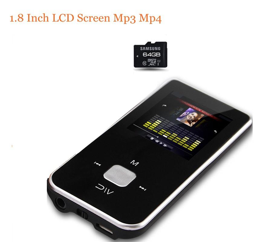 Wonderful 3 colores 1,8 pulgadas de pantalla LCD reproductor de MP3, MP4 con radio FM video juegos